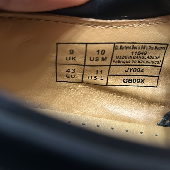 Doc Martens -8053 NAPPA LEATHER CASUAL SHOES - Picture 3 of 5